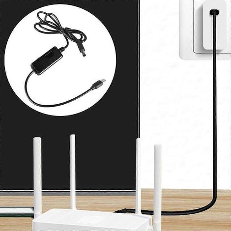 Câble d'alimentation USB C vers DC5521 à tension réglable pour appareils à charge rapide (1/4)