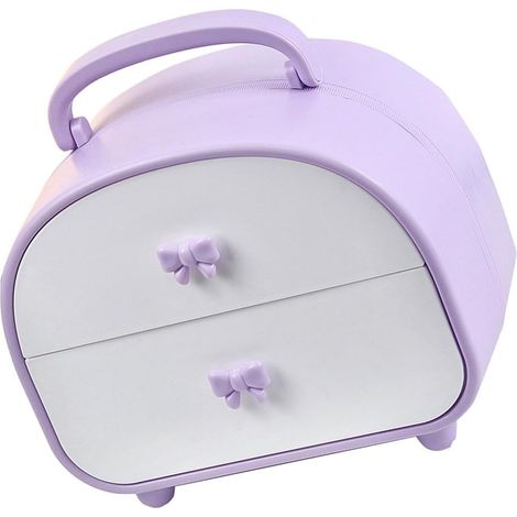 de maquillage de bureau pratique avec tiroir rangement pour (1/4)