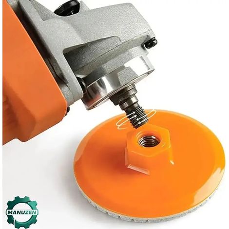 Manuzen - Disque de chanfreinage et polissage à sec 80 mm pour carrelage — 1 pièce (1/5)