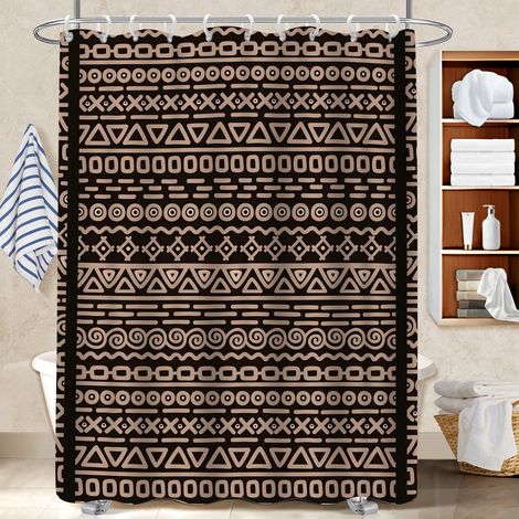 Rideau polyester pour douche 180x180 souple bâche polyester douche pour salle de bain avec douche à l’italienne (1/5)