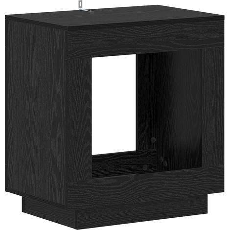 Maison Exclusive - Beistelltisch Schwarze Eiche 60 x 40 x 65 cm H