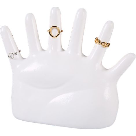 Porte-bijoux pour bracelets et montres - Support de présentation blanc résistant à la décoloration (1/5)
