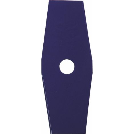 Lame droite pour débroussailleuse 2 dents L:300 ép.:1,4