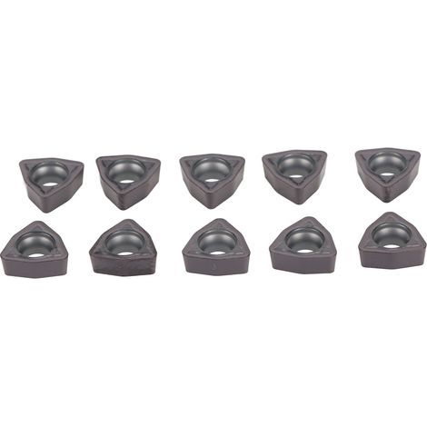 CNC-Dreheinsätze aus Hartmetall, 10 Stück, für Wendeschneidplattenhalter, WCMX030208FN (1/5)