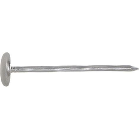 Clou calotin torsadé 80x1,8mm acier zingué en boite de 250 - FRENEHARD - QAF61/75