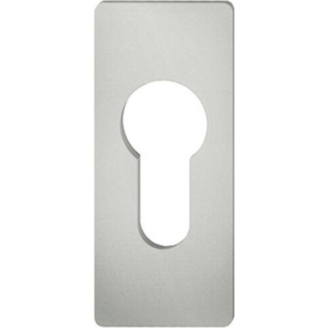 FSB PT-Schlüsselrosette, PZ, 0 171768, eck.Alu+9016weiß (1/3)