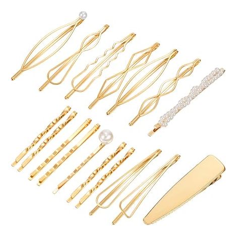 Hair Clips Geometric Hair Clips Metal Hair Clips Hair Jewellery Hair Accessories (1/5)