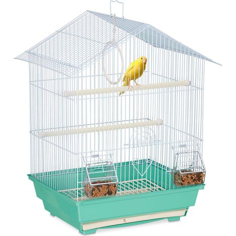Jaula de pájaros de metal