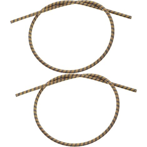 2pièces Câble Flexible Pour Machine Débroussailleuse Sur Le Dos Arbre De Tondeuse Rallonge Souple Noyau Remplacement Trimmer Pour Entretien Jardin (1/5)
