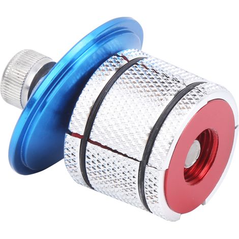 Vis d'expansion de direction pour fourche vélo, bouchon triangulaire bleu pour tube de direction