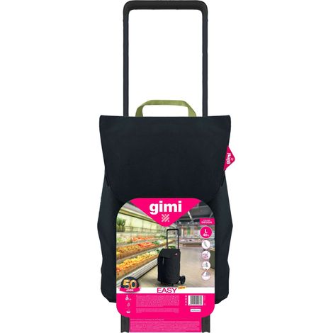 Gimi Carrello Spesa Easy 40 L Nero
