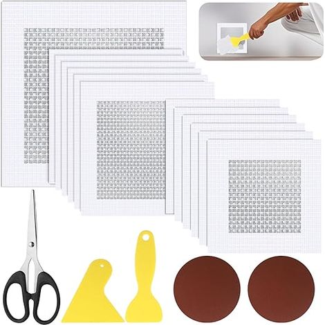 18 Pieces 5/10/15 cm Wall Repair Patch with Scissors (1/5)