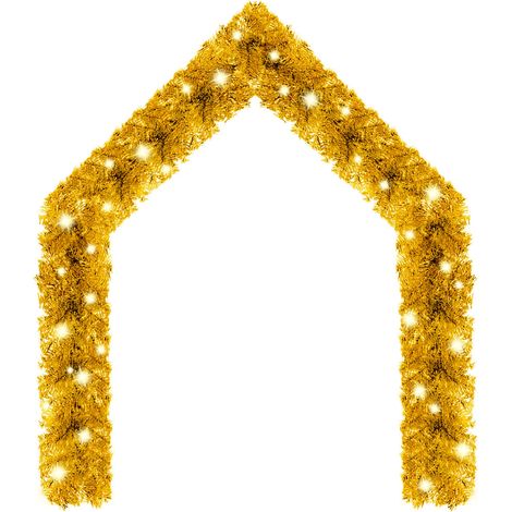 Guirlande de Noël avec lumières LED 5 m Doré (1/5)