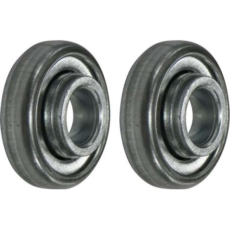 Cyclingcolors – Lot de 2 roulements à billes pour volet roulant – Acier – Ø extérieur 28mm – Ø intérieur 10mm – Épaulement pour maintien optimal (1/3)