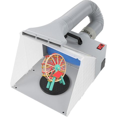Farbfilter-Absaugventilator mit LED-Beleuchtung HS-E420DCLK, breiter Spannungsbereich 100–240 V, europäischer Standard (1/5)