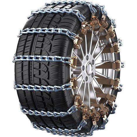 Chaînes à Neige Universelles Ajustables – Lot de 10 Antidérapantes pour Voiture, SUV et Camion (1/5)