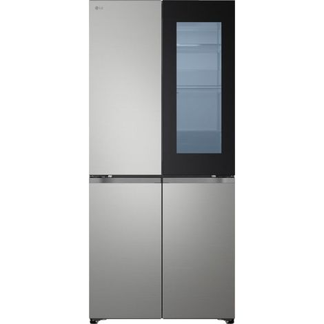LG InstaView GMVS30SEPY Frigorifero Multidoor slim Classe E Prime Silver. Posizionamento dell'apparecchio: Libera installazione, Design del prodotto: Multi porta, Colore del prodotto: Argento. Capa...