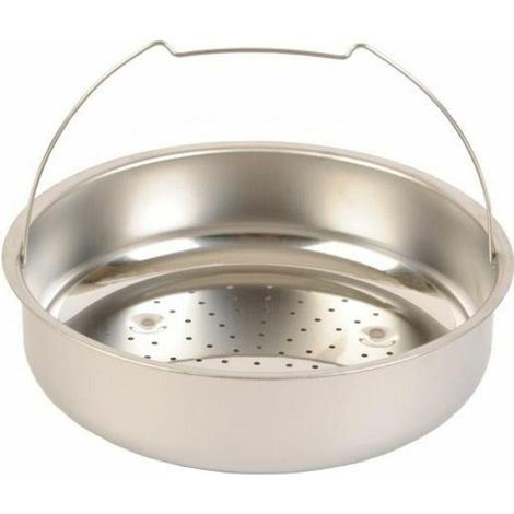 Seb 792654 Dampfgarer Edelstahl 8L für Schnellkochtopf