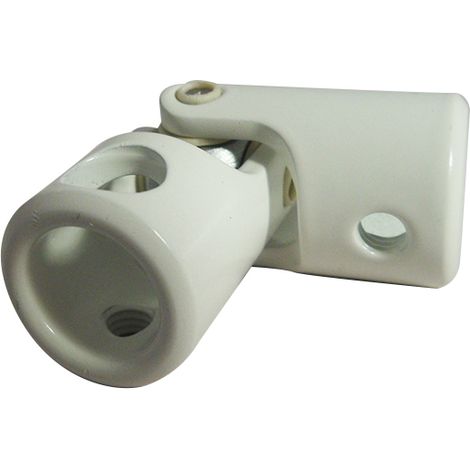 Zurfluh Feller – Flasque coulissant pour volet roulant Ø12mm – Acier zingué avec revêtement polyester – Longueur 50mm – Articulation inox
