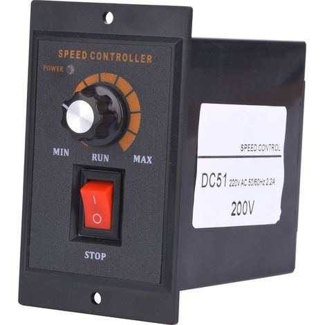 DC-51 Gleichstrommotorregler, Permanentmagnet-Steuerung, 120 W, 2,2 A, Vorwärtslauf, Ausgang 0–200 V DC (1/5)