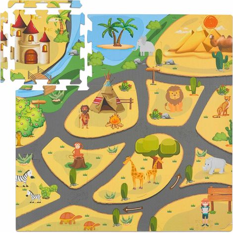 Safari puzzlematte