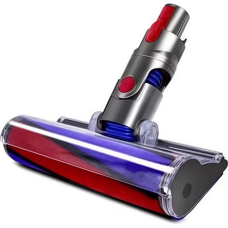 Adecuado para aspiradoras Dyson V7V8V10V11V15. Cepillo de suelo de vellón suave con ventosa para aspiradoras (repuesto). Incluye 1 cepillo de sue (1/5)