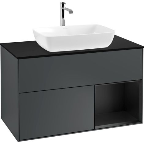Villeroy & Boch F782PDHG Meuble sous-lavabo Finion F78 (1/2)