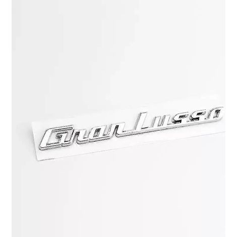 ABS-Kofferraum-Schriftzüge, Logos, Embleme, Aufkleber für Maserati Gransport, Granlusso, Quattroporte, GTS, Granturismo Sport--H