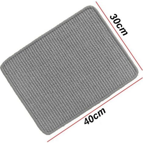 Tapis A Griffer - Sisal Naturel - Pour Chat - Protection Meubles Tables Chaises - 40 x 30 cm - 1 Piece (1/5)