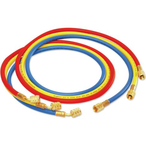 ROTHENBERGER Flexible haute pression standard, 1/4" SAE, 1,5m, R22, R134A, R407C, R404A - 1500000025