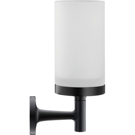 DURAVIT 0099314600 Support en verre Starck T, noir mat (1/5)