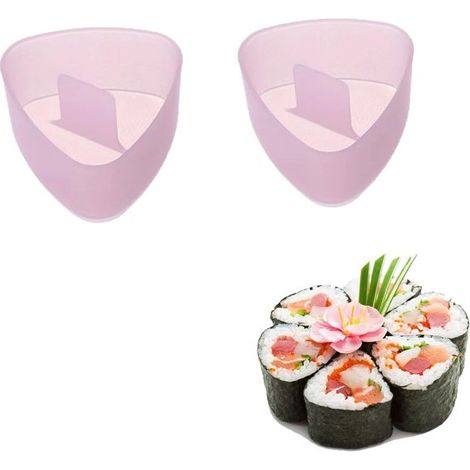MTTProducts – Onigiri-Form – Sushi-Set – Ideal für Kinder – 2-teilig – Reisbällchenform – Perfekt für Picknicks – Sicher und wiederverwendbar (1/5)