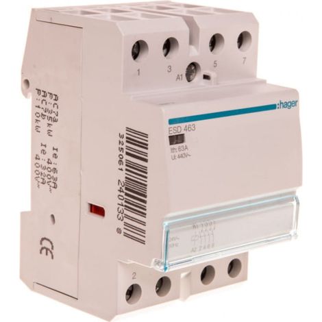 Contactor modular 63A 4Z 0R 24V AC ESD463