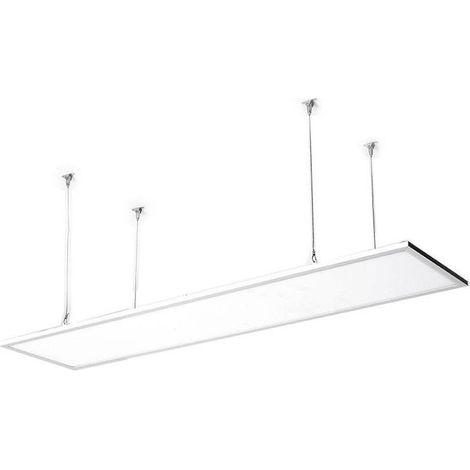 Panneau LED 120x60 cm 63W 6300lm LIFUD + Kit de Suspension 4000K LIFUD Non Flicker Individuel Blanc neutre (1/5)