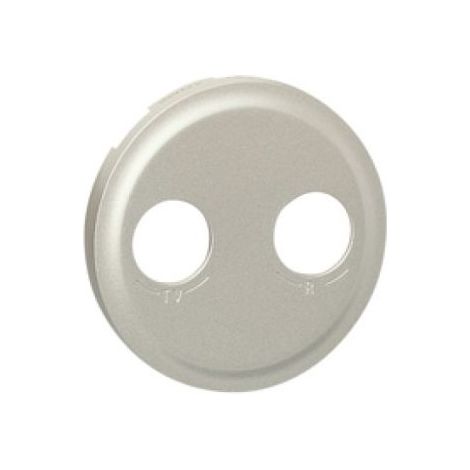 Legrand 068583 Enjoliveur Céliane - prise TV-R - titane