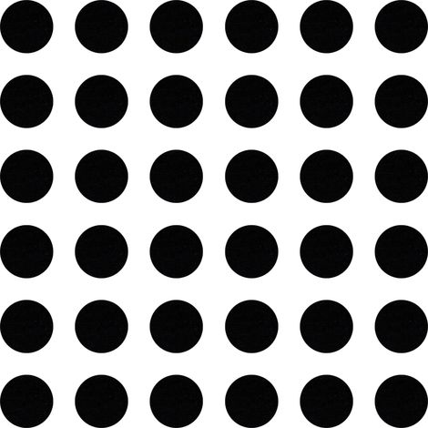 cyclingcolors 36x Copriviti adesivi 25 mm plastica viti copertura coperchi tappi riparazione mobili, Noir (1/4)