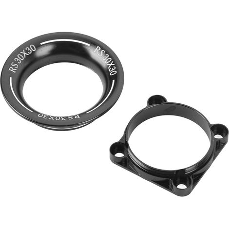 Grille de ventilation 30x30 mm avec canal d'entrée d'air pour moteur 540 550 3650, dissipateur thermique pour variateur HPI D3 D4 1/10 1/8 (noir) (1/5)