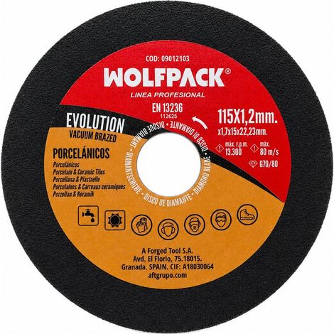 Disque diamanté Evolution coupe rapide et précise Ø 115 mm (1/5)