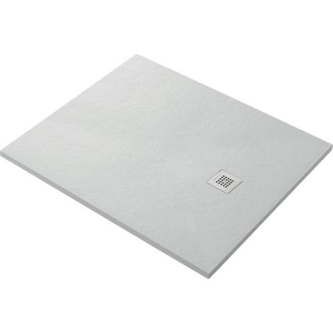 Piatto doccia Slate cm 80x100 colore bianco 50019075 (1/2)