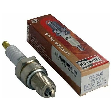 Champion RN9YC spark plugs are compatible with NGK BPR6ES and are suitable for STIGA/Honda engines. (1/3)