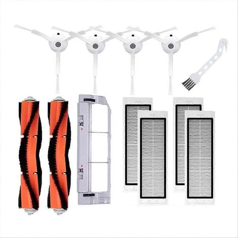 Pièces détachées pour aspirateur robot Roborock S5 : brosse principale et filtre HEPA (1/5)