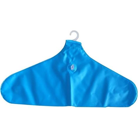 Cintres Gonflables pour Vêtements - 5pcs PVC Porte-vêtements Pliable Gonflable Porte-Manteau Portatif Antidérapant (1/3)