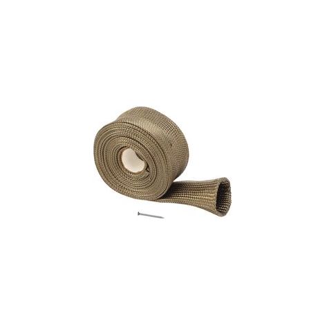 Funda protectora térmica para tubo de escape, 3 metros, fabricada en fibra de basalto, ignífuga, rollo aislante de alta resistencia para motocicleta y automóvil.