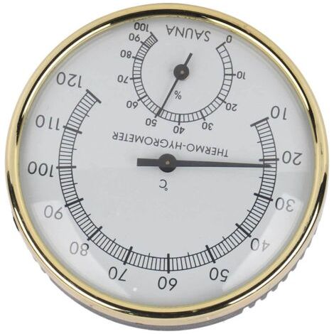 QORVA-Thermomètre et hygromètre de sauna, hygromètre numérique 2 en 1 pour atelier, salle de bureau, maison