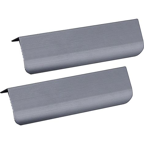 Poignées de meuble, porte invisibles, alliage d'aluminium, bouton (1/5)