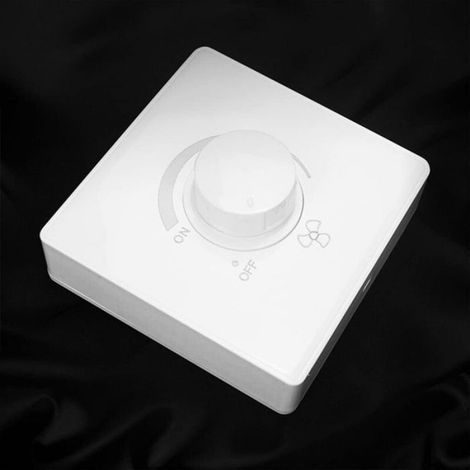 Interrupteur Mural - Contrôleur De Vitesse Pour Ventilateur De Plafond - 250 V 10 A - Type 86 (1/4)