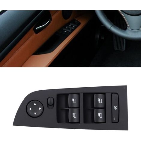 Pulsante alzacristalli per BMW Serie 1 E87, interruttore alzacristalli, codice ricambio 61319217329 (1/5)