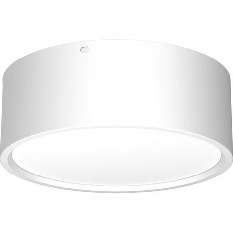Spot plafond blanc rond Ø16cm LED 24W 4000K Luminex