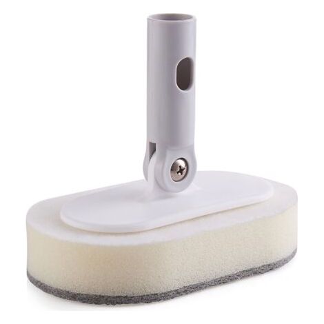 Ensemble de nettoyage ménager 9 pièces : balai essuie-glace, fourchette à linge, brosse de sol pour salle de bain, verrerie à une touche (1 tige, 9 têtes)