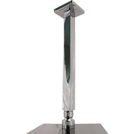 28cm Duschkopfhalterung Regenwald Regendusche Brause Rainshower Kopfbrause Brausekopf Amatur Eckig 28cm